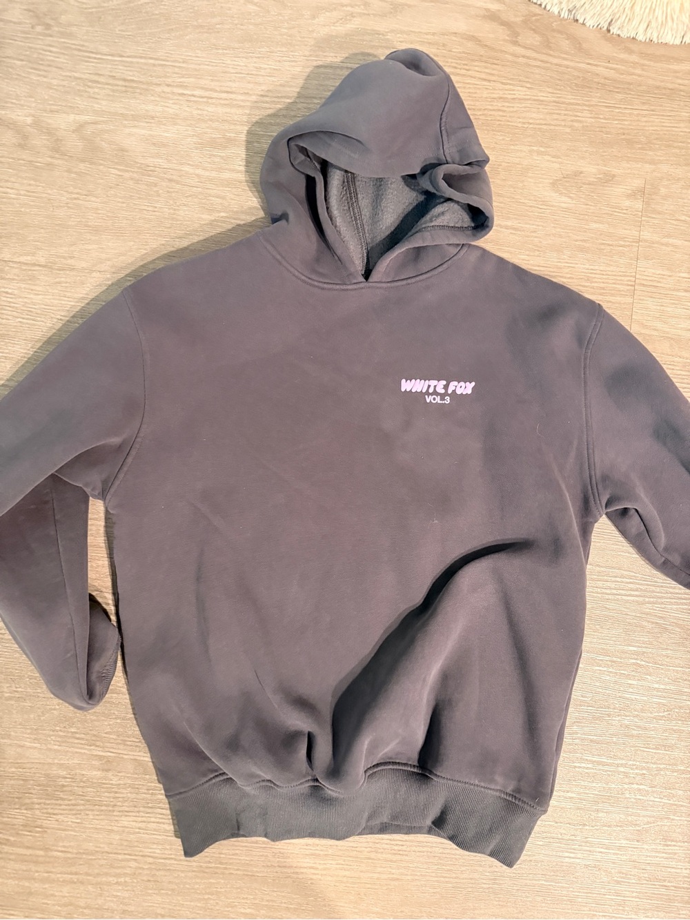 White Fox Boutique Women's Hoodie Sweatshirt - Charcoal Gray